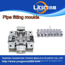 Plastic mold supplier for standard size plastic ppr pipe fitting mould in taizhou China